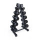 SDR-02 A-Frame 6-Tier Dumbbell Rack Stand for Home Gym (Dumbbells not included)