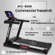 STC-5540 (5 HP AC Motor) Non Slip & Shock Absorption, Running Belt Treadmill