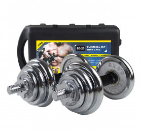 SD-20 DUMBBELL SET WITH CASE