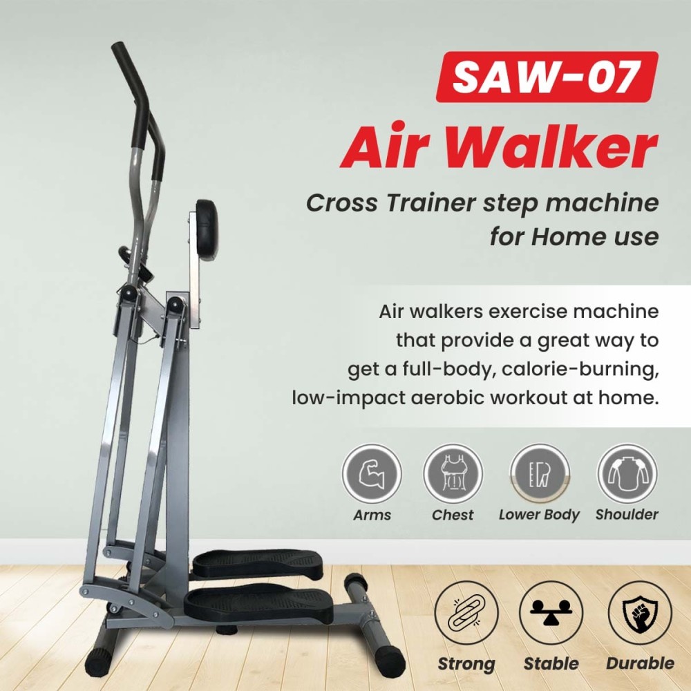 *B-WARE* Crosstrainer Air Walker Cardio Ellipsentrainer Fitness Stepper 