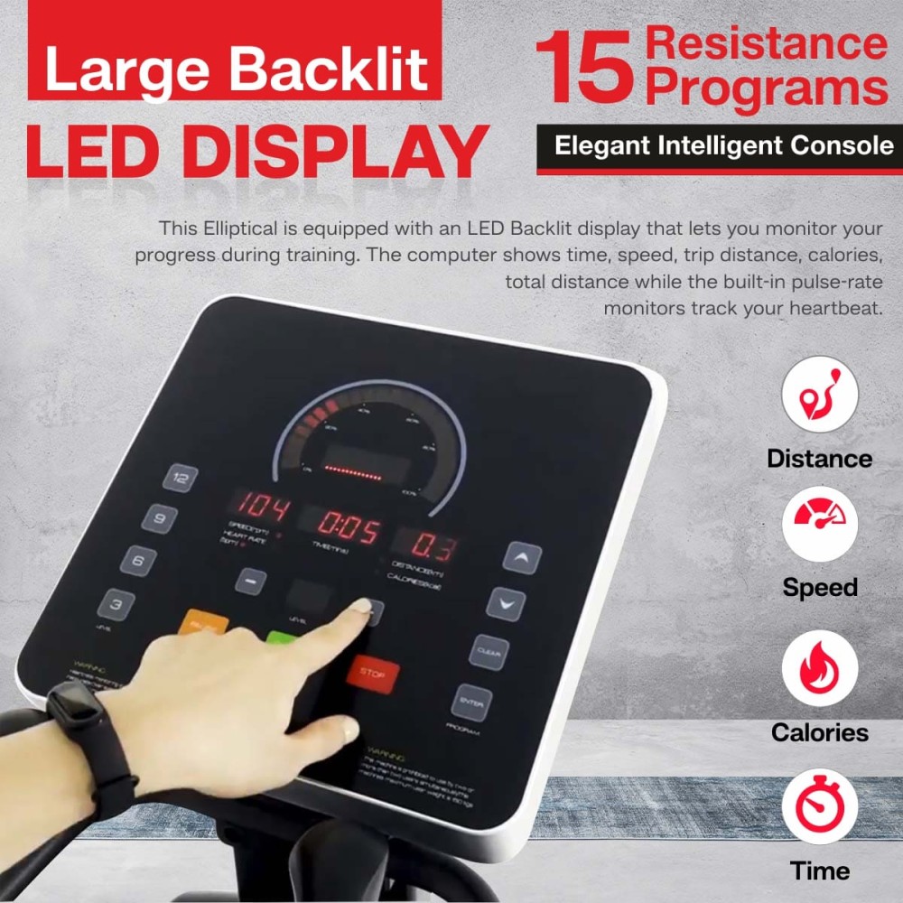 6 ldc display 15 resistance programs