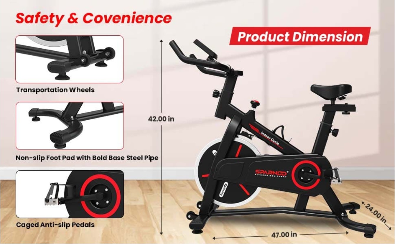 SSB 09 Spin Bike Exercise Cycle Safe Secure Online Shopping