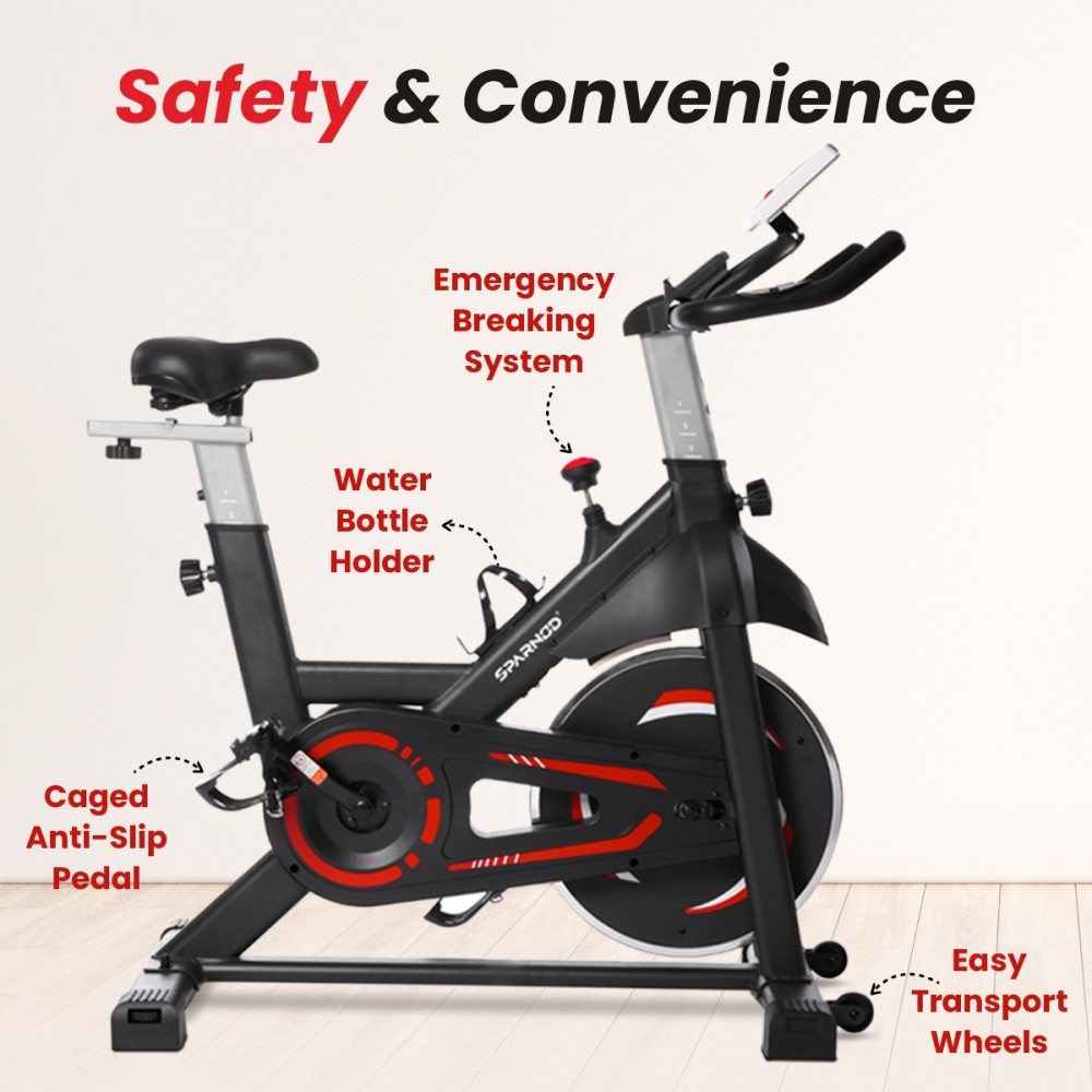 SSB 11 Spin Bike Exercise Cycle Easy Installation