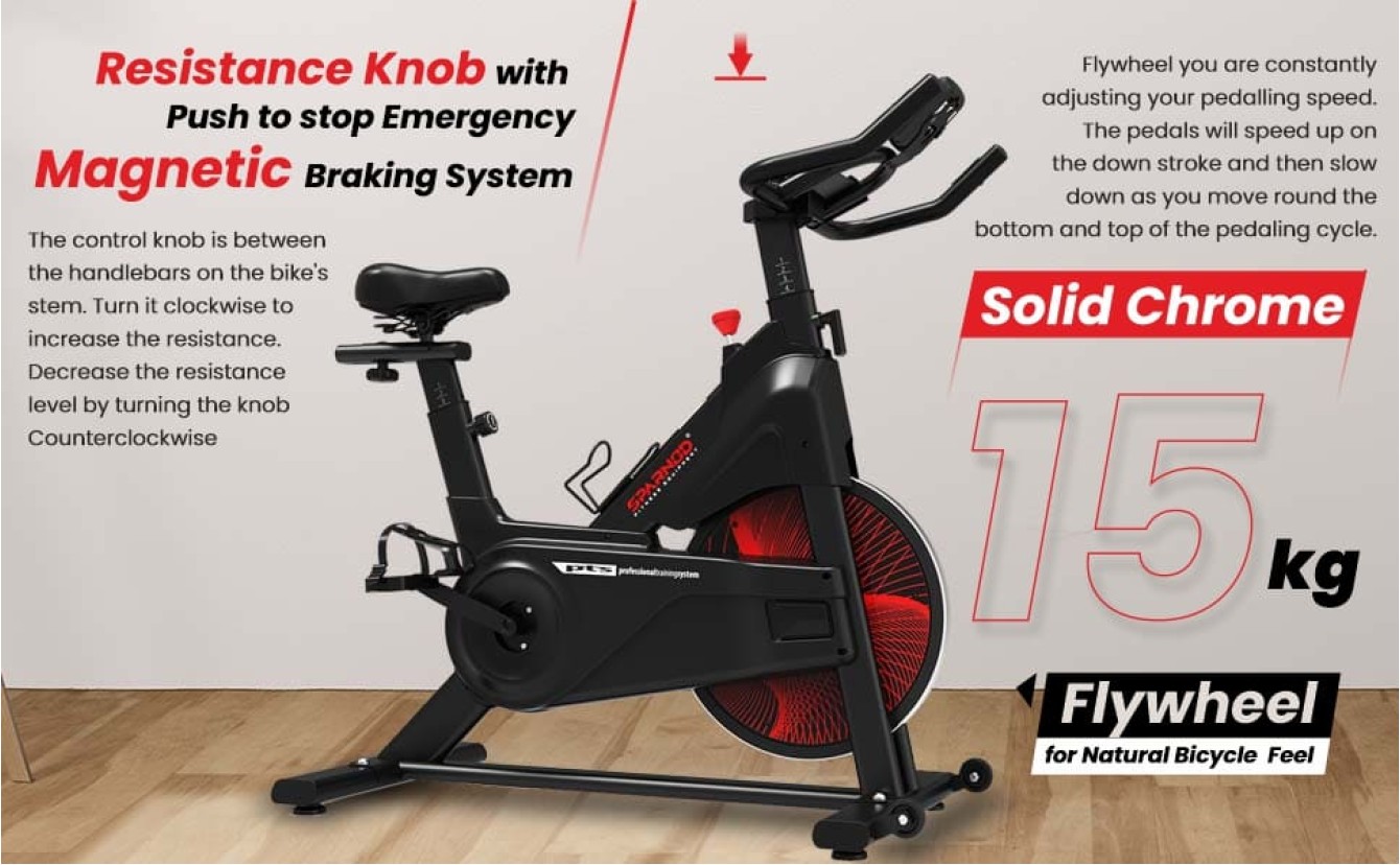 SSB-14 Spin Bike Exercise Cycle for Home Gym ?Free Delivery