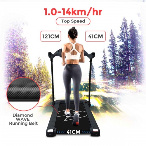 STH-2150 (2 Hp DC Motor) Automatic Pre-Installed Foldable Motorized Running Indoor Treadmill