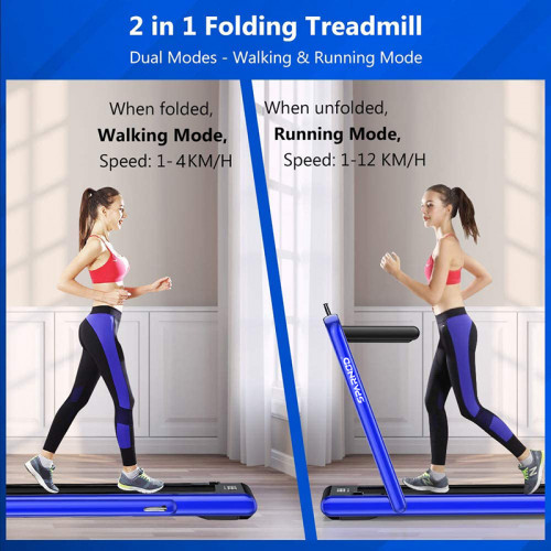 STH-3020 (2.25 HP DC Motor) Dual Modes - Walking and Running Treadmill