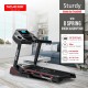 STH-3400 (2 HP DC Motor) foldable Sturdy treadmill with shock absorption