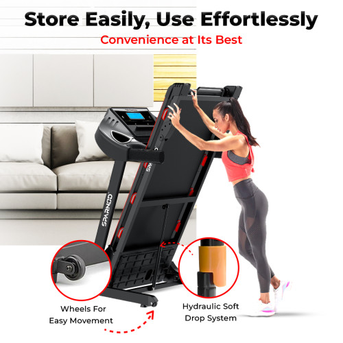 Sth-3600 (2 hp dc motor) fat mobilization massager treadmill
