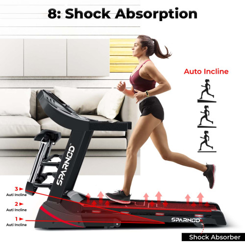 Sth-3600 (2 hp dc motor) fat mobilization massager treadmill