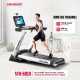 STH-6010 (3 HP DC MOTOR) 15 grade electric ascension treadmill